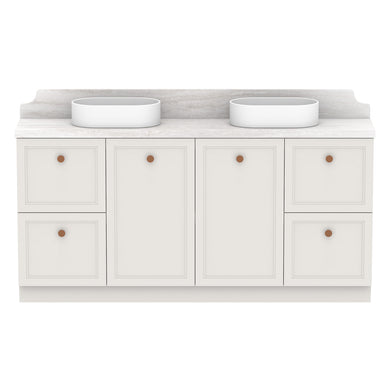 ADP Mabel Ensuite Floor Mount 1800mm Double Bowl Vanity Cabinet