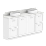 ADP Mabel Ensuite Floor Mount 1800mm Double Bowl Vanity Cabinet