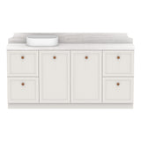 ADP Mabel Ensuite Floor Mount 1800mm Single Left Offset Bowl Vanity Cabinet