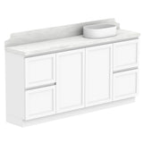 ADP Mabel Ensuite Floor Mount 1800mm Single Right Offset Bowl Vanity Cabinet
