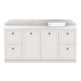 ADP Mabel Ensuite Floor Mount 1800mm Single Right Offset Bowl Vanity Cabinet