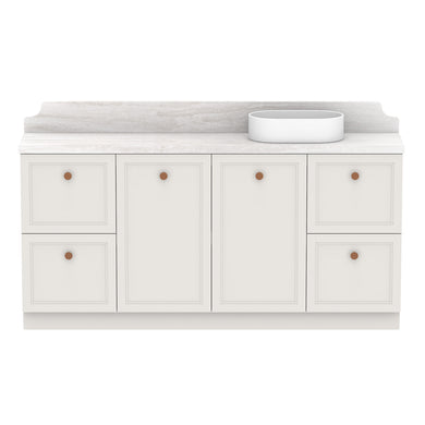ADP Mabel Ensuite Floor Mount 1800mm Single Right Offset Bowl Vanity Cabinet