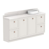 ADP Mabel Ensuite Floor Mount 1800mm Single Right Offset Bowl Vanity Cabinet
