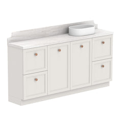 ADP Mabel Ensuite Floor Mount 1800mm Single Right Offset Bowl Vanity Cabinet