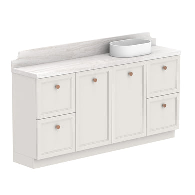ADP Mabel Ensuite Floor Mount 1800mm Single Right Offset Bowl Vanity Cabinet