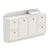 ADP Mabel Ensuite Floor Mount 1800mm Single Right Offset Bowl Vanity Cabinet