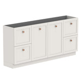 ADP Mabel Ensuite Floor Mount 1800mm Single Left Offset Bowl Vanity Cabinet