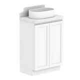 ADP Mabel Ensuite Floor Mount 600mm Single Center Bowl Vanity Cabinet