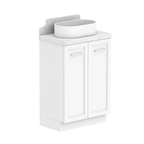 ADP Mabel Ensuite Floor Mount 600mm Single Center Bowl Vanity Cabinet