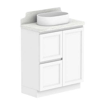 ADP Mabel Ensuite Floor Mount 750mm Single Center Bowl Vanity Cabinet