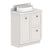 ADP Mabel Ensuite Floor Mount 750mm Single Left Offset Bowl Vanity Cabinet
