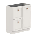 ADP Mabel Ensuite Floor Mount 750mm Single Right Offset Bowl Vanity Cabinet