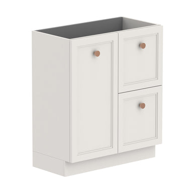 ADP Mabel Ensuite Floor Mount 750mm Single Center Bowl Vanity Cabinet