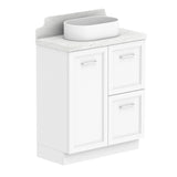 ADP Mabel Ensuite Floor Mount 750mm Single Center Bowl Vanity Cabinet