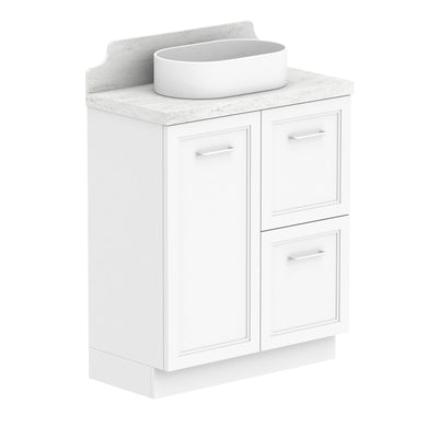 ADP Mabel Ensuite Floor Mount 750mm Single Center Bowl Vanity Cabinet