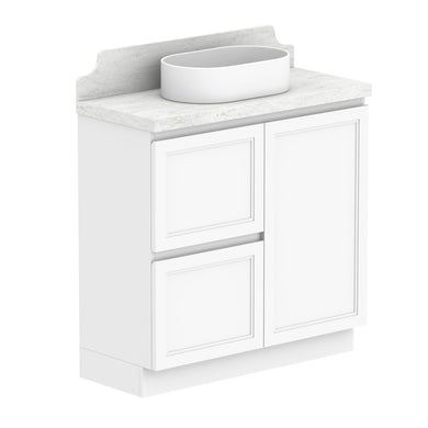 ADP Mabel Ensuite Floor Mount 900mm Single Center Bowl Vanity Cabinet