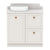 ADP Mabel Ensuite Floor Mount 900mm Single Left Offset Bowl Vanity Cabinet