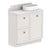 ADP Mabel Ensuite Floor Mount 900mm Single Right Offset Bowl Vanity Cabinet