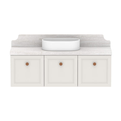 ADP Mabel Ensuite Wall Hung 1200mm Single Center Bowl Vanity Cabinet