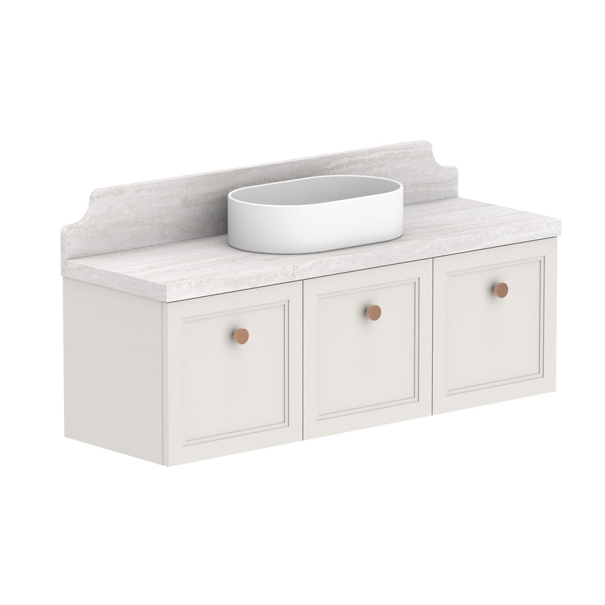 ADP Mabel Ensuite Wall Hung 1200mm Single Center Bowl Vanity Cabinet