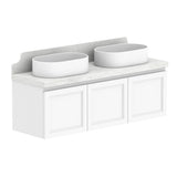 ADP Mabel Ensuite Wall Hung 1200mm Double Bowl Vanity Cabinet