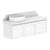 ADP Mabel Ensuite Wall Hung 1200mm Single Left Offset Bowl Vanity Cabinet