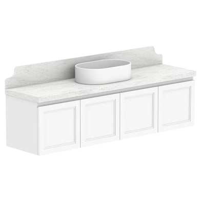 ADP Mabel Ensuite Wall Hung 1500mm Single Center Bowl Vanity Cabinet