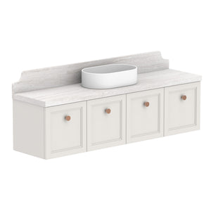 ADP Mabel Ensuite Wall Hung 1500mm Single Center Bowl Vanity Cabinet