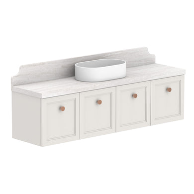 ADP Mabel Ensuite Wall Hung 1500mm Single Center Bowl Vanity Cabinet