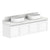 ADP Mabel Ensuite Wall Hung 1500mm Double Bowl Vanity Cabinet
