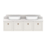 ADP Mabel Ensuite Wall Hung 1500mm Double Bowl Vanity Cabinet