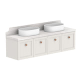ADP Mabel Ensuite Wall Hung 1500mm Double Bowl Vanity Cabinet