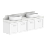ADP Mabel Ensuite Wall Hung 1500mm Double Bowl Vanity Cabinet