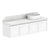 ADP Mabel Ensuite Wall Hung 1500mm Single Right Offset Bowl Vanity Cabinet
