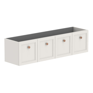 ADP Mabel Ensuite Wall Hung 1500mm Single Left Offset Bowl Vanity Cabinet