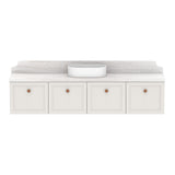 ADP Mabel Ensuite Wall Hung 1800mm Single Center Bowl Vanity Cabinet