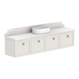ADP Mabel Ensuite Wall Hung 1800mm Single Center Bowl Vanity Cabinet