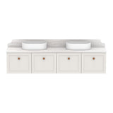 ADP Mabel Ensuite Wall Hung 1800mm Double Bowl Vanity Cabinet