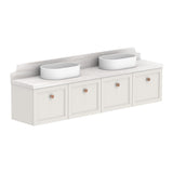 ADP Mabel Ensuite Wall Hung 1800mm Double Bowl Vanity Cabinet
