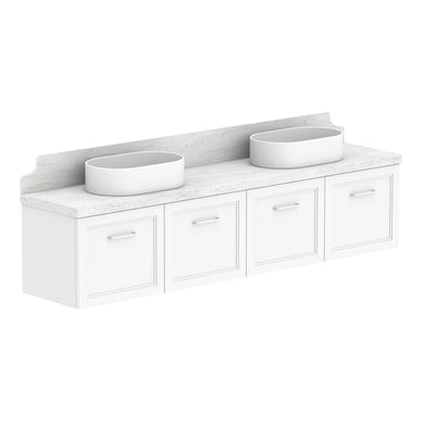 ADP Mabel Ensuite Wall Hung 1800mm Double Bowl Vanity Cabinet