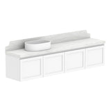 ADP Mabel Ensuite Wall Hung 1800mm Single Left Offset Bowl Vanity Cabinet