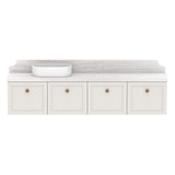 ADP Mabel Ensuite Wall Hung 1800mm Single Left Offset Bowl Vanity Cabinet