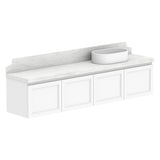 ADP Mabel Ensuite Wall Hung 1800mm Single Right Offset Bowl Vanity Cabinet