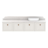 ADP Mabel Ensuite Wall Hung 1800mm Single Right Offset Bowl Vanity Cabinet