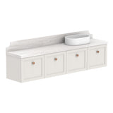 ADP Mabel Ensuite Wall Hung 1800mm Single Right Offset Bowl Vanity Cabinet