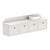 ADP Mabel Ensuite Wall Hung 1800mm Single Right Offset Bowl Vanity Cabinet