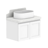ADP Mabel Ensuite Wall Hung 600mm Single Center Bowl Vanity Cabinet