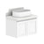 ADP Mabel Ensuite Wall Hung 600mm Single Center Bowl Vanity Cabinet