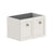 ADP Mabel Ensuite Wall Hung 600mm Single Center Bowl Vanity Cabinet