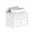 ADP Mabel Ensuite Wall Hung 600mm Single Center Bowl Vanity Cabinet